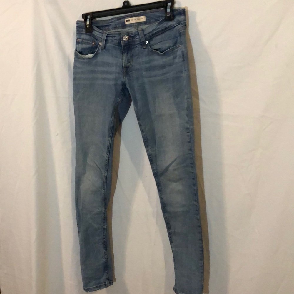 Levi’s skinny jeans super low cut